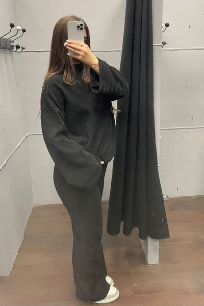 Cord Zweiteiler Set - Pullover & Hose