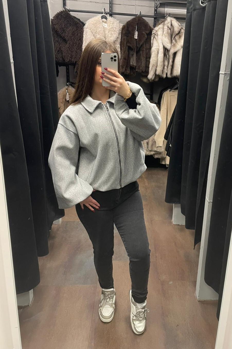 Ballon Bomberjacke - Oversized Jacke