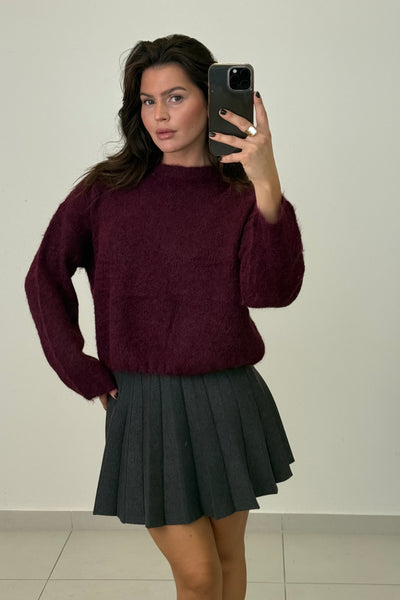 Tennis Strick Faltenrock