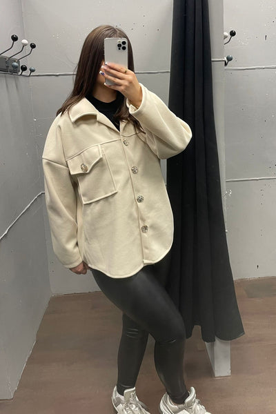 Oversized Hemdbluse Damen