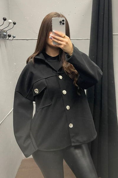 Oversized Hemdbluse Damen