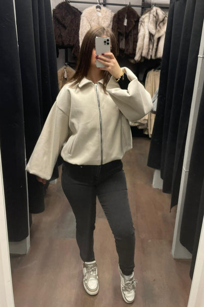 Ballon Bomberjacke - Oversized Jacke