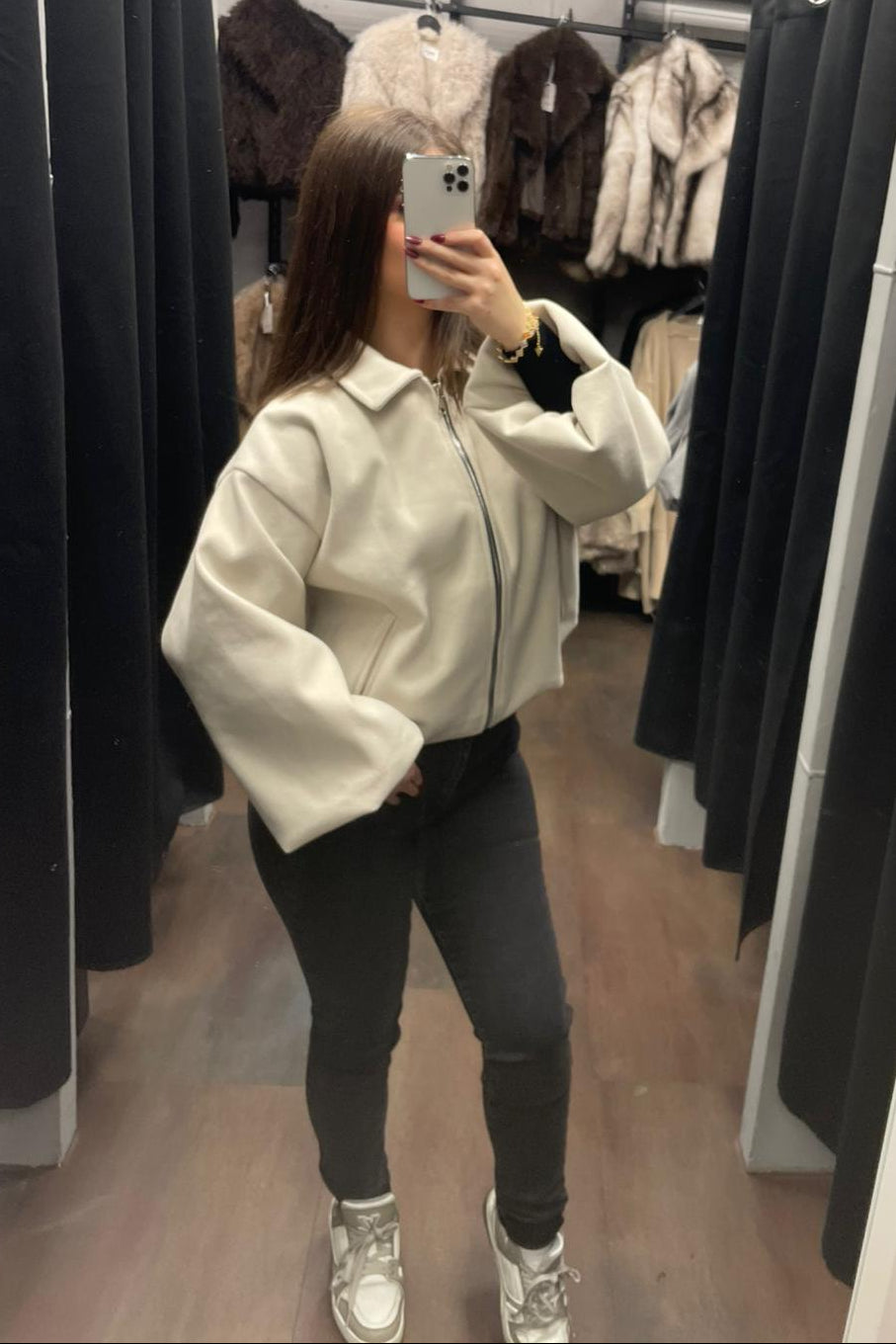 Ballon Bomberjacke - Oversized Jacke