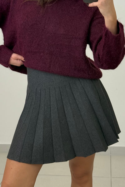 Tennis Strick Faltenrock