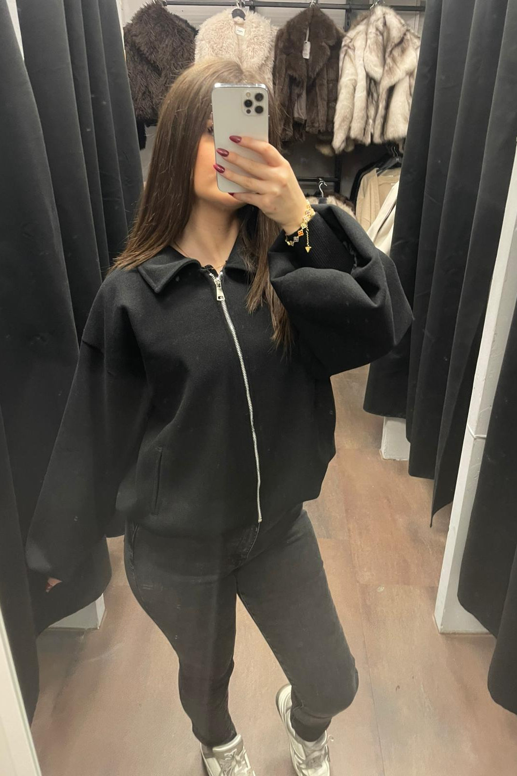 Ballon Bomberjacke - Oversized Jacke