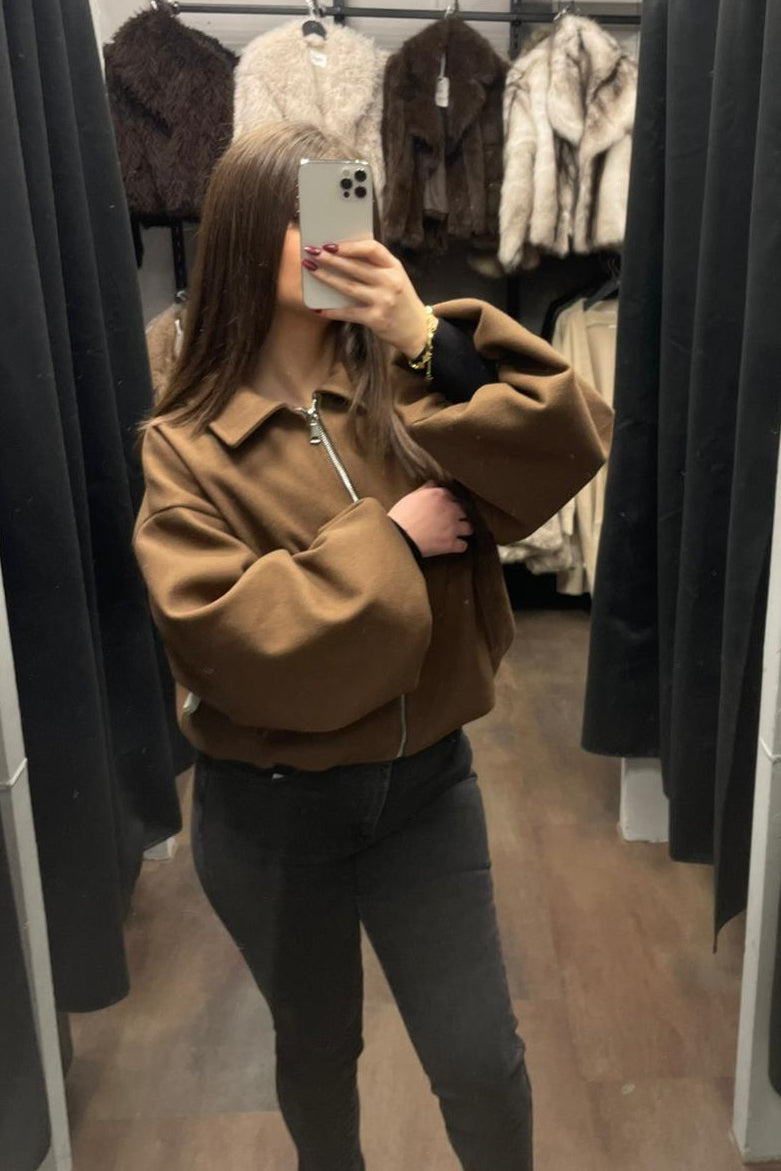 Ballon Bomberjacke - Oversized Jacke