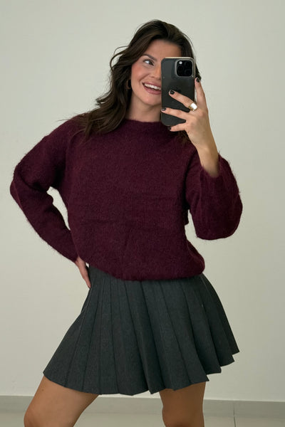 Tennis Strick Faltenrock