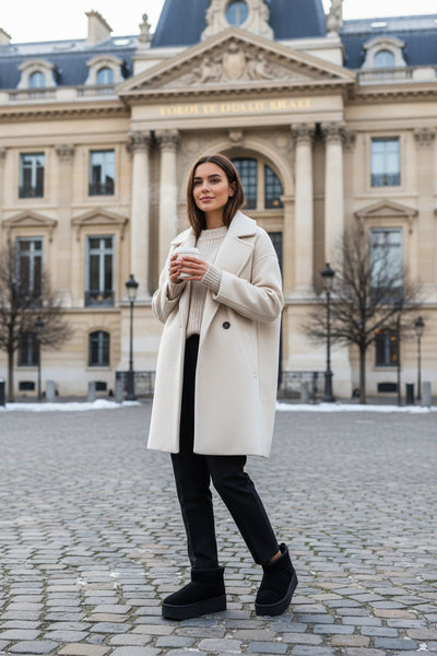 GEFÜTTERTE PLATEAU BOOTS