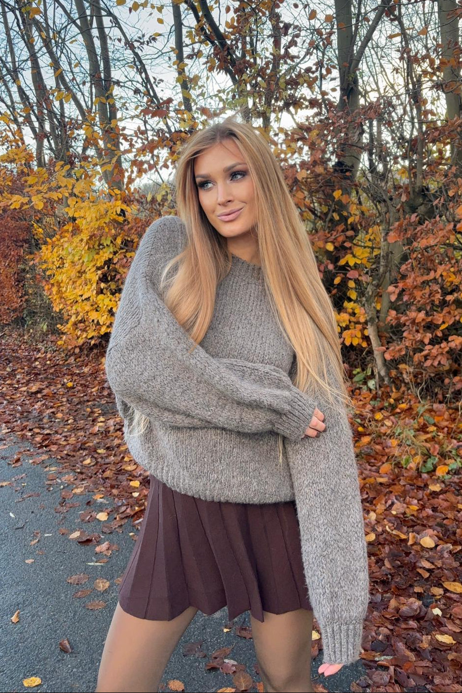 Pullover mit Ballonärmeln