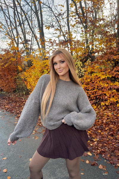 Pullover mit Ballonärmeln