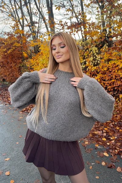 Pullover mit Ballonärmeln