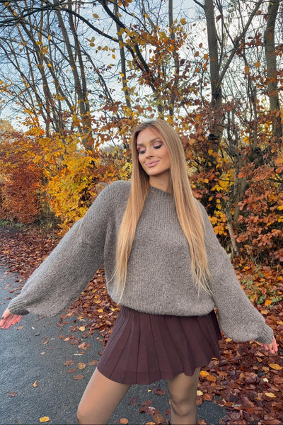 Pullover mit Ballonärmeln