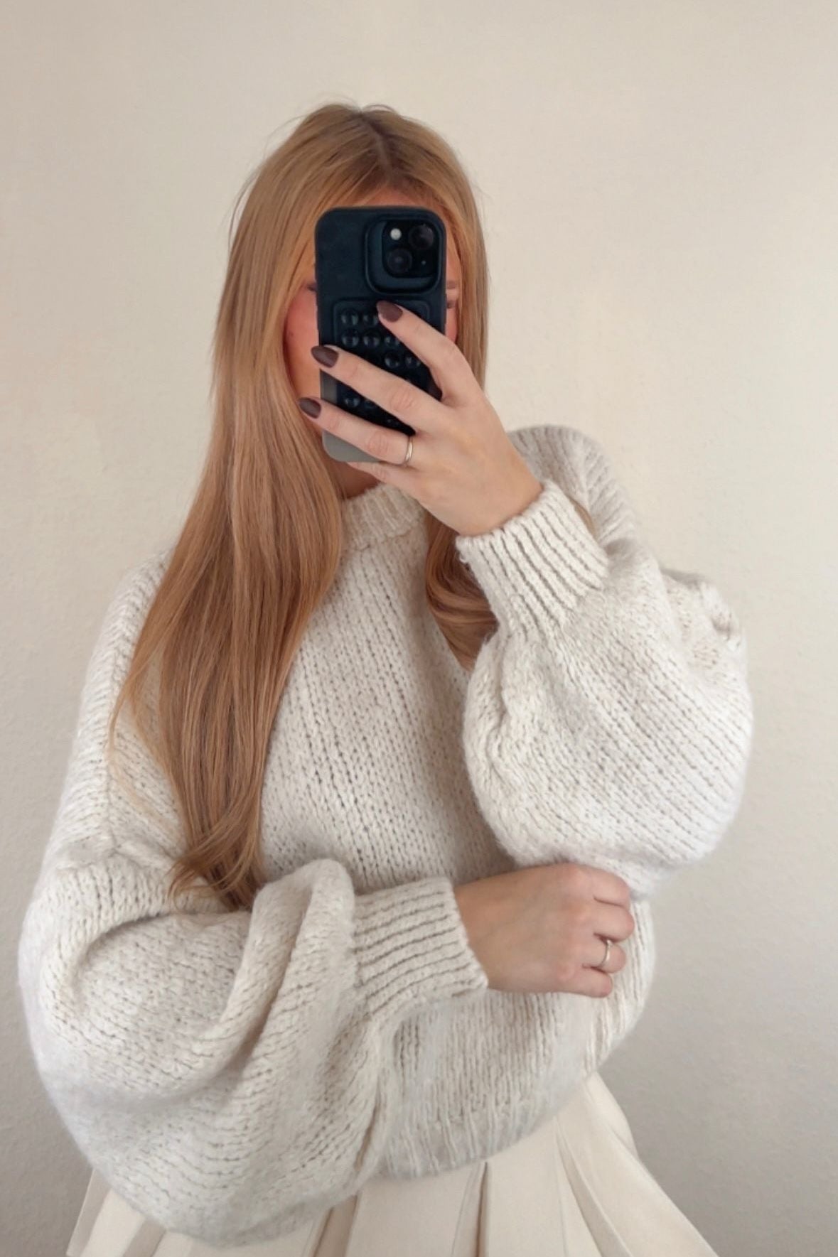 Pullover mit Ballonärmeln