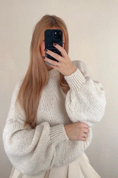 Pullover mit Ballonärmeln