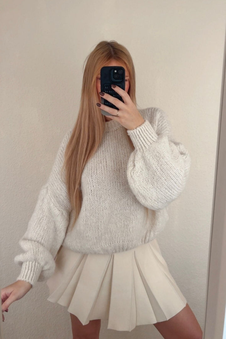 Pullover mit Ballonärmeln