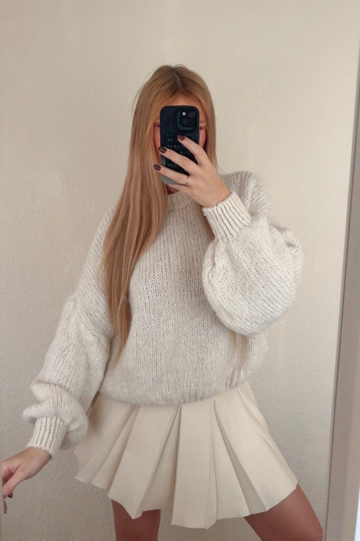 Pullover mit Ballonärmeln