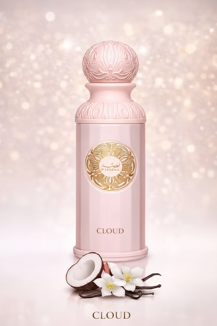 CLOUD Parfüm mit rosa Deckel