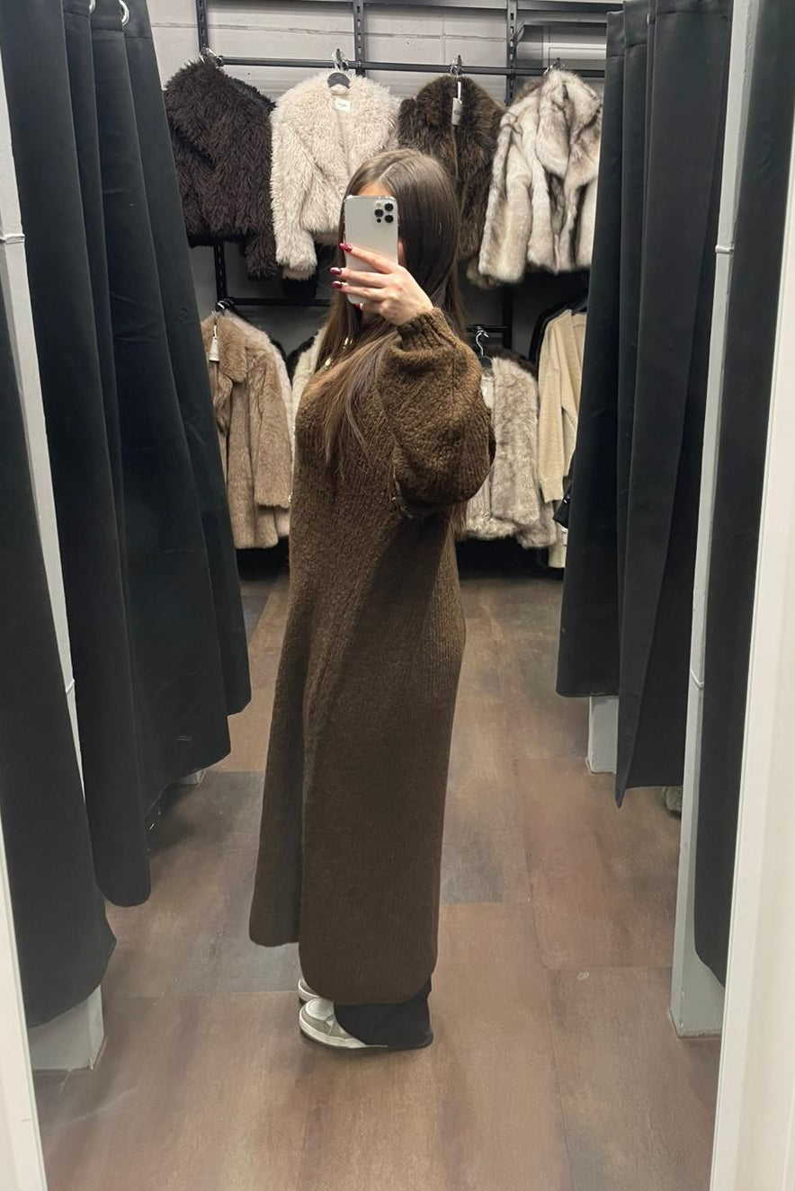 Maxi Chunky Knit Cardigan - Oversized Strickjacke