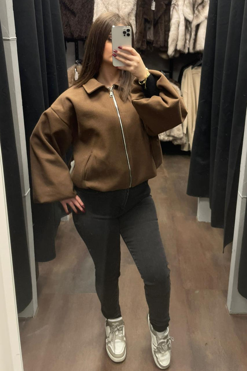 Ballon Bomberjacke - Oversized Jacke