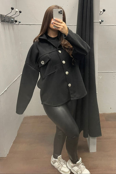 Oversized Hemdbluse Damen