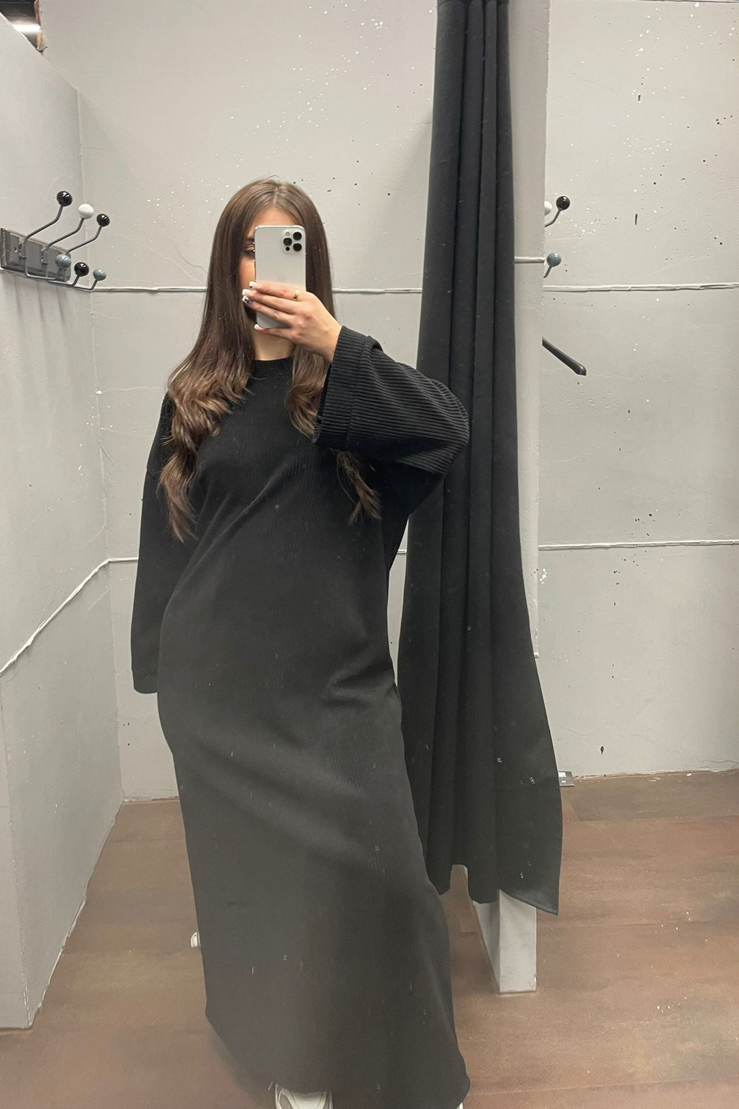 Cord Oversize Kleid