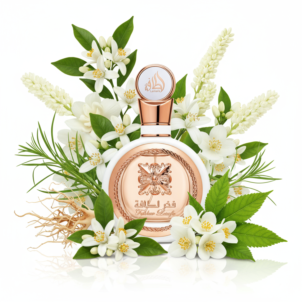 Fakhar Lattafa mit Duftnoten