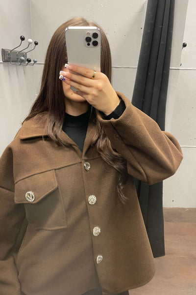 Oversized Hemdbluse Damen