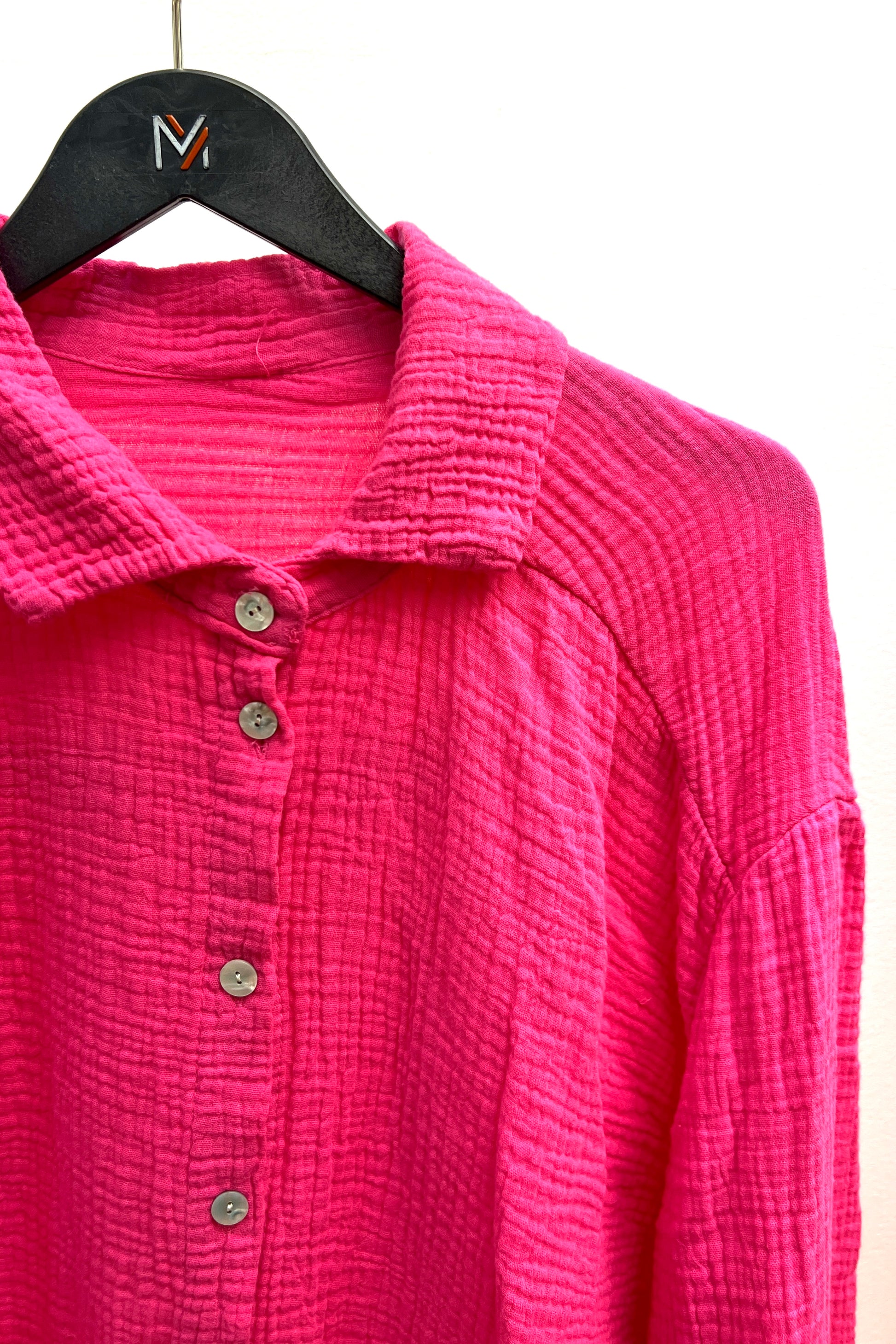 Lange Musselin Bluse - mystylemode.de