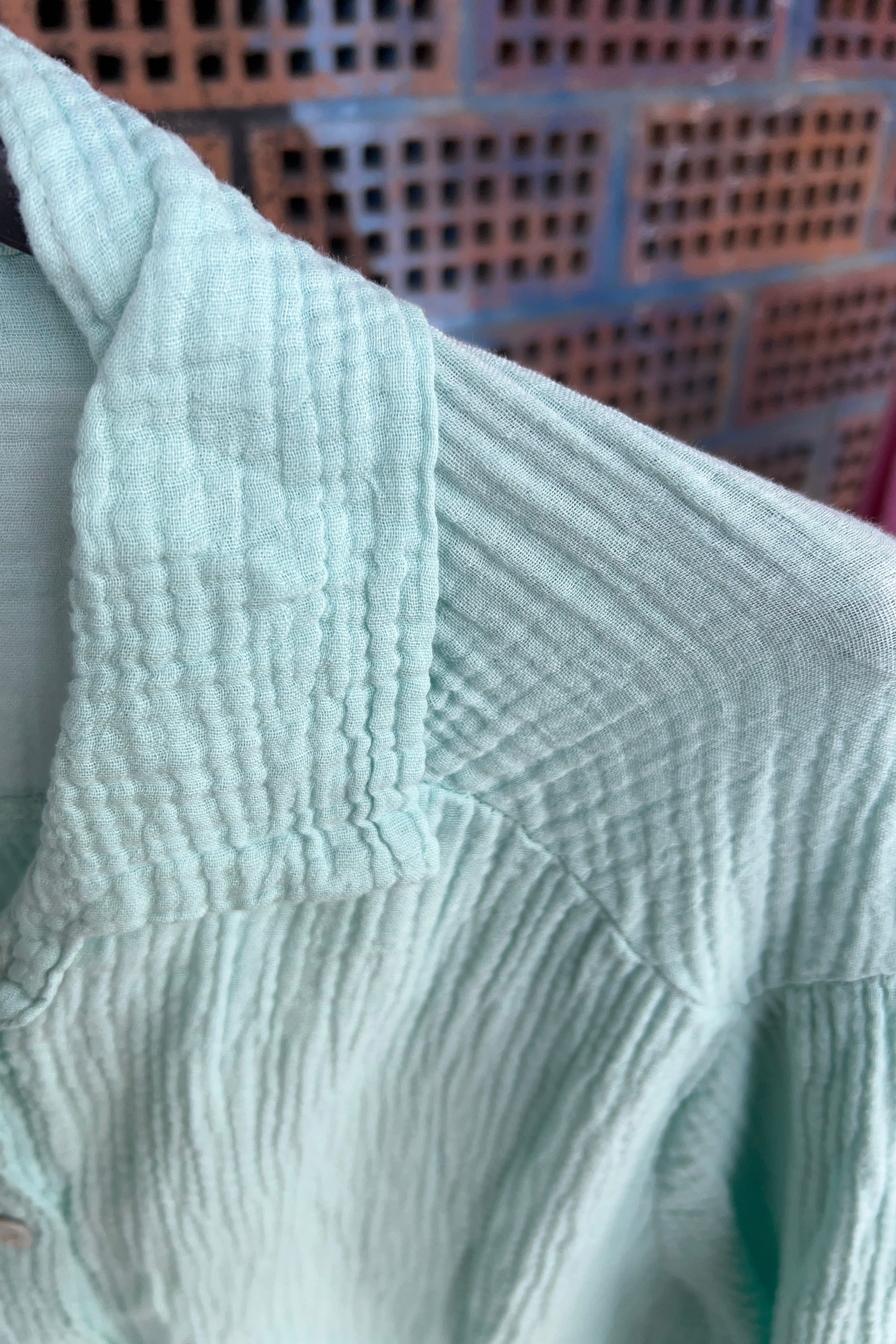 Kurze Musselin Bluse - mystylemode.de