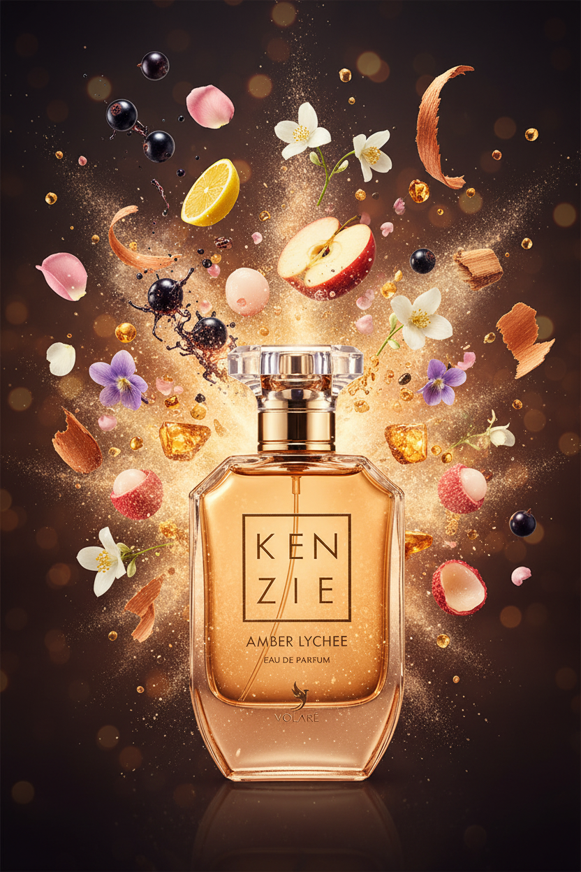 Kenzie Amber Lychee by Volare – Duftexplosion mit Litschi, Rose & Amber